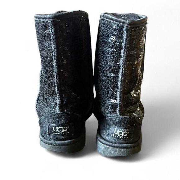 Sparkly Black Ugg Boots - Picture 2 of 4